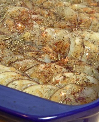 Herb-Scalloped Potatoes