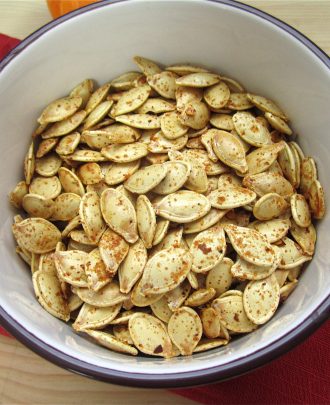 Roasted Pumpkin Seeds Two Ways
