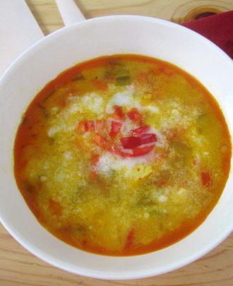 Easy Coconut Curry Chicken Soup