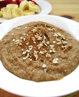 Oatmeal Cookie Dough Dip