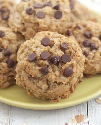 Banana Oat Breakfast Cookies
