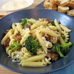 Spicy Sausage and Broccoli Pasta
