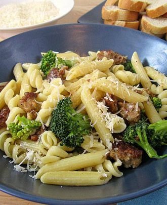 Spicy Sausage and Broccoli Pasta