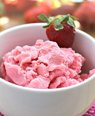 Strawberry Sherbet