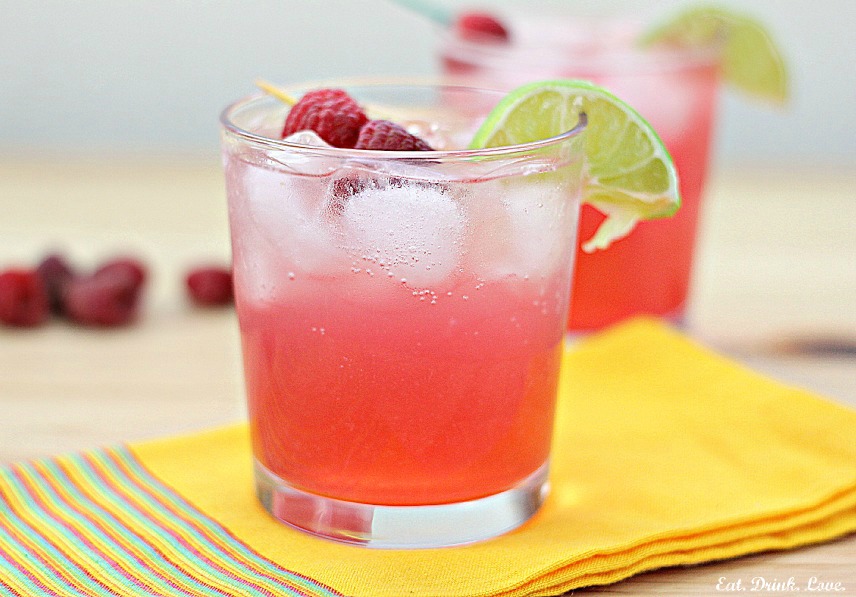 Skinny Raspberry Margaritas