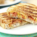 Chicken Bacon Paninis-with Spicy Chipotle Mayo