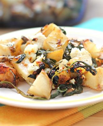 Skinny Bitch Tuesdays: Potato Goat Cheese Bake