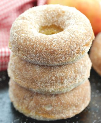 Baked Apple Cider Doughnuts