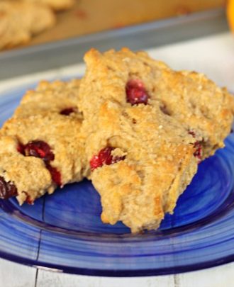 Cranberry Orange Scones