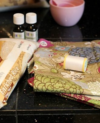 D.I.Y. Rice Sack Heating Pads