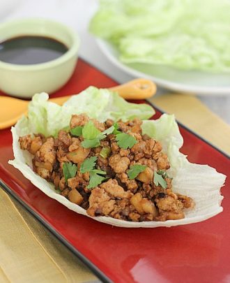 Copycat P.F. Chang’s Chicken Lettuce Wraps