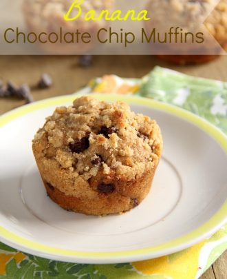 Banana Chocolate Chip Muffins