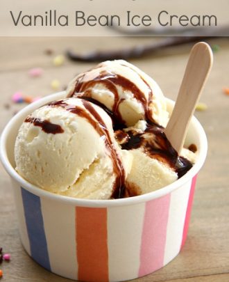 Low-Fat Vanilla Bean Ice Cream