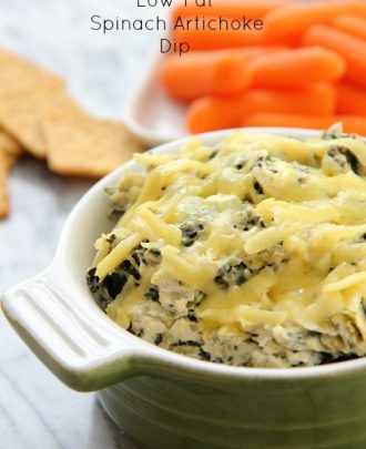 Flashback Friday: Low-Fat Spinach Artichoke Dip