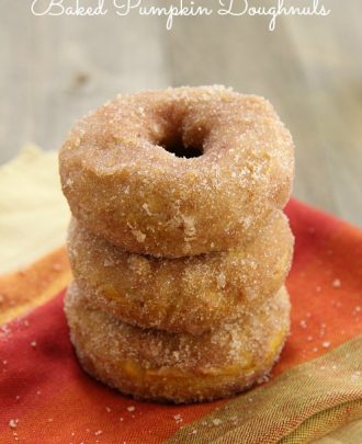 Baked Pumpkin Doughnuts