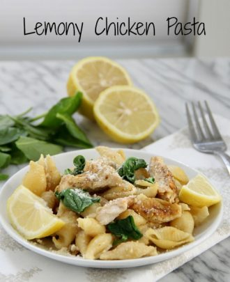 Lemony Chicken Pasta