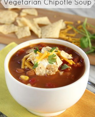 Vegetarian Chipotle Soup