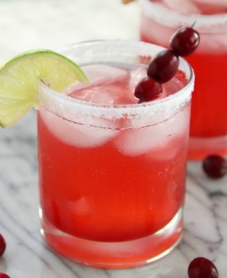Cranberry Margaritas