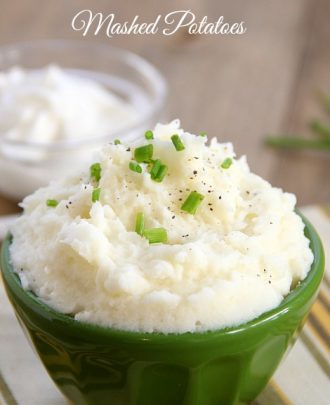 Sour Cream Mashed Potatoes