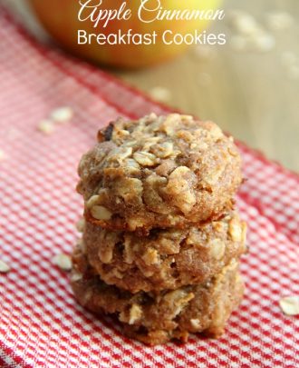 Apple Cinnamon Breakfast Cookies