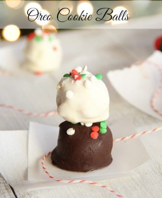 Oreo Cookie Balls: Two Ways
