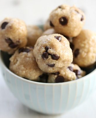 Chocolate Chip Cookie Dough Bites