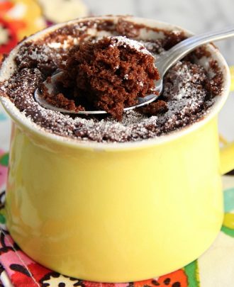 Five-Minute Nutella Mug Cake