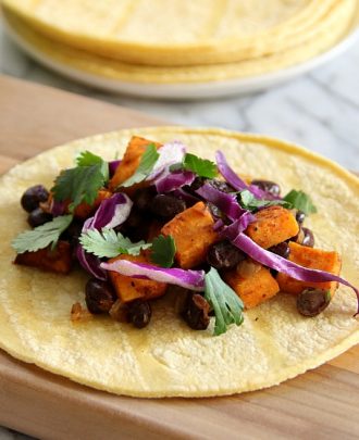 Sweet Potato and Black Bean Tacos