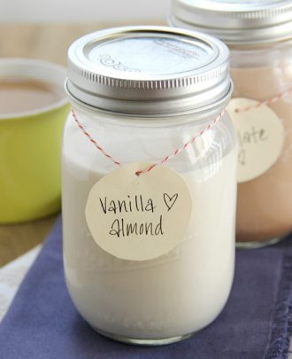 Homemade Coffee Creamer: Vanilla Almond and Chocolate