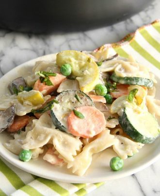 Low-Fat Pasta Primavera