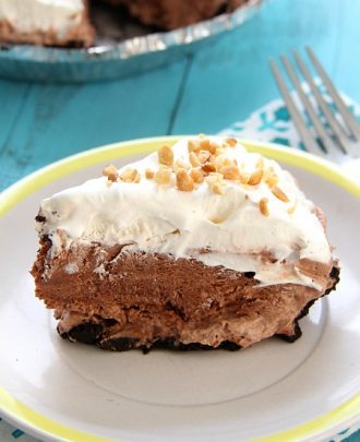 Flashback Friday: No-Bake Chocolate Peanut Butter Pie