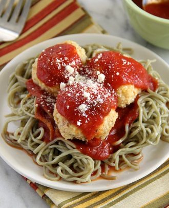 Garlic Chicken Meatballs