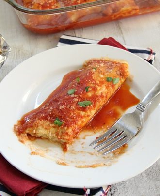 Homemade Manicotti