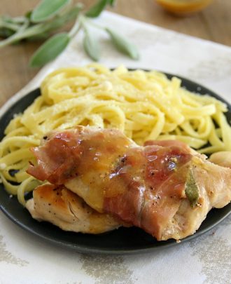 Flashback Friday: Lemon Chicken Saltimbocca