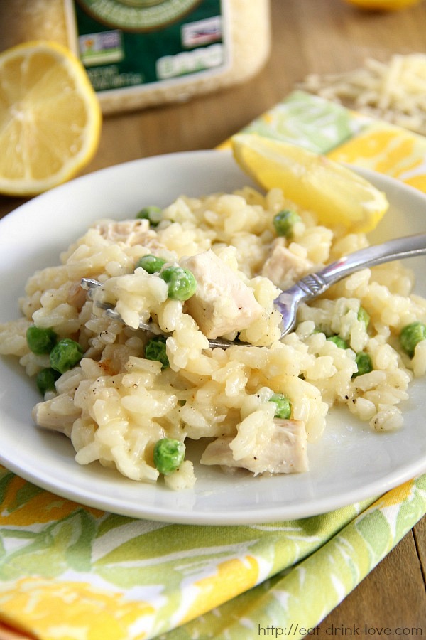 Chicken and Lemon Parmesan Risotto