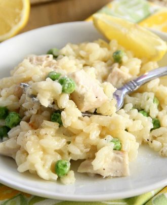 Chicken and Lemon Parmesan Risotto