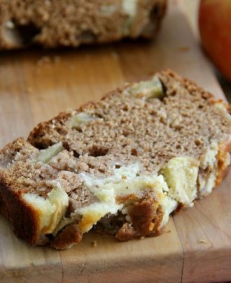 Apple Cinnamon Cream Cheese Bread