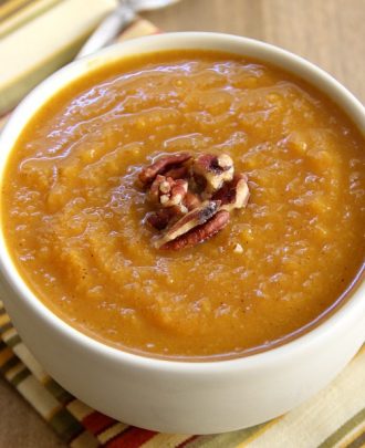 Flashback Friday: Roasted Butternut Squash and Pumpkin Soup