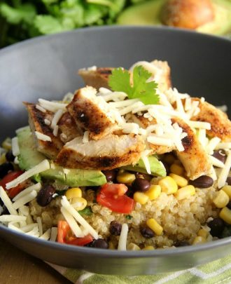 Honey Lime Chicken Bowls