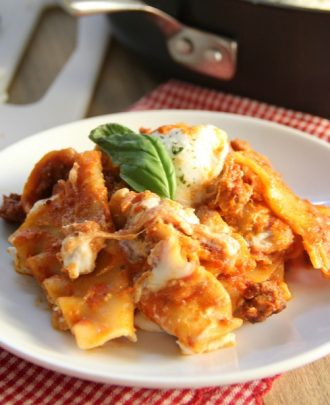 Skillet Lasagna