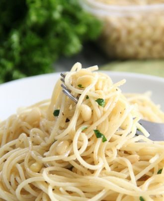 Brown Butter Angel Hair Pasta