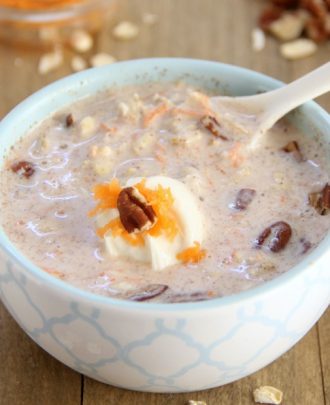 Carrot Cake Overnight Oats