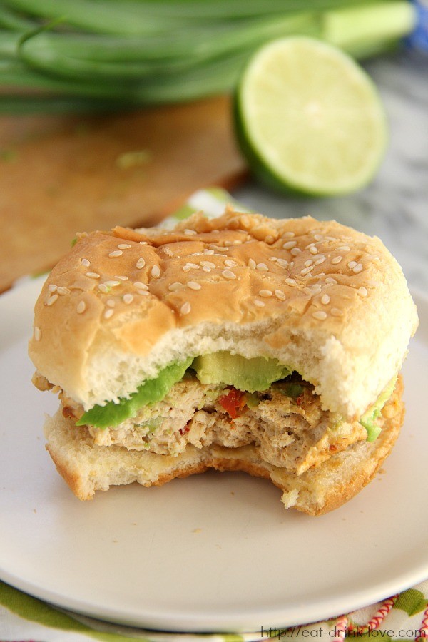 Chili Lime Chicken Burgers