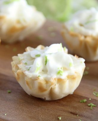 No-Bake Key Lime Pies