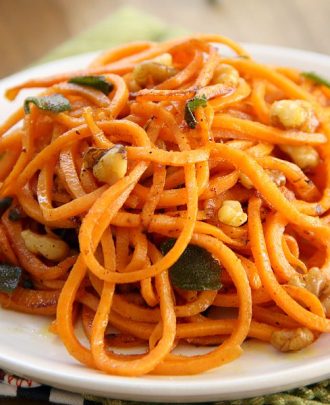 Brown Butter Sweet Potato Noodles