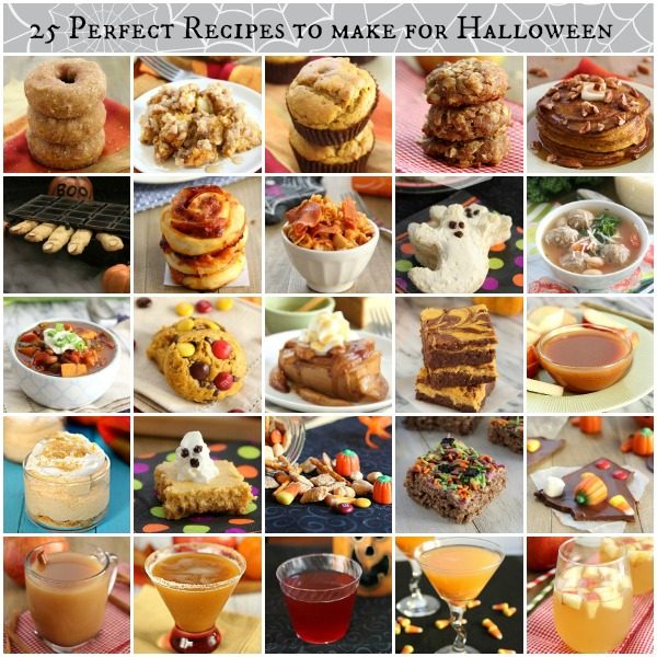 25 Perfect Recipes to Make for Halloween