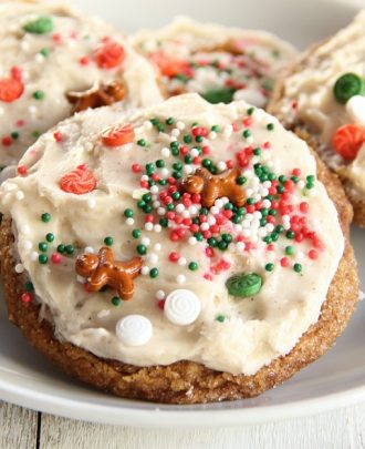 Chewy Gingerbread Cookies
