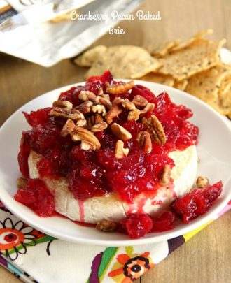 Cranberry Pecan Baked Brie