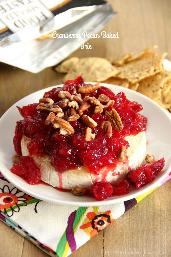 Cranberry Pecan Baked Brie 3