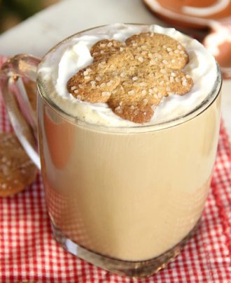 Homemade Gingerbread Latte